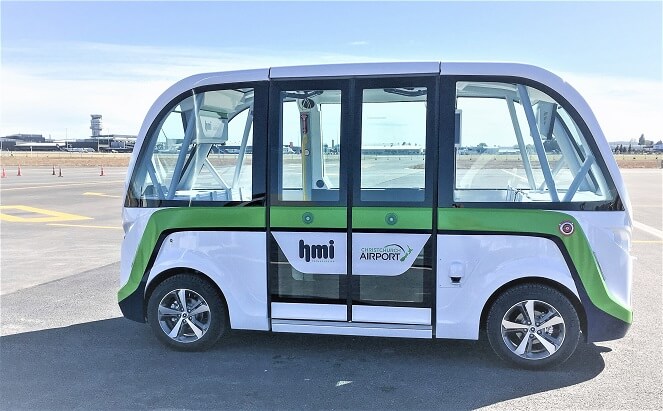 HMI autonomous vehicle chch sml